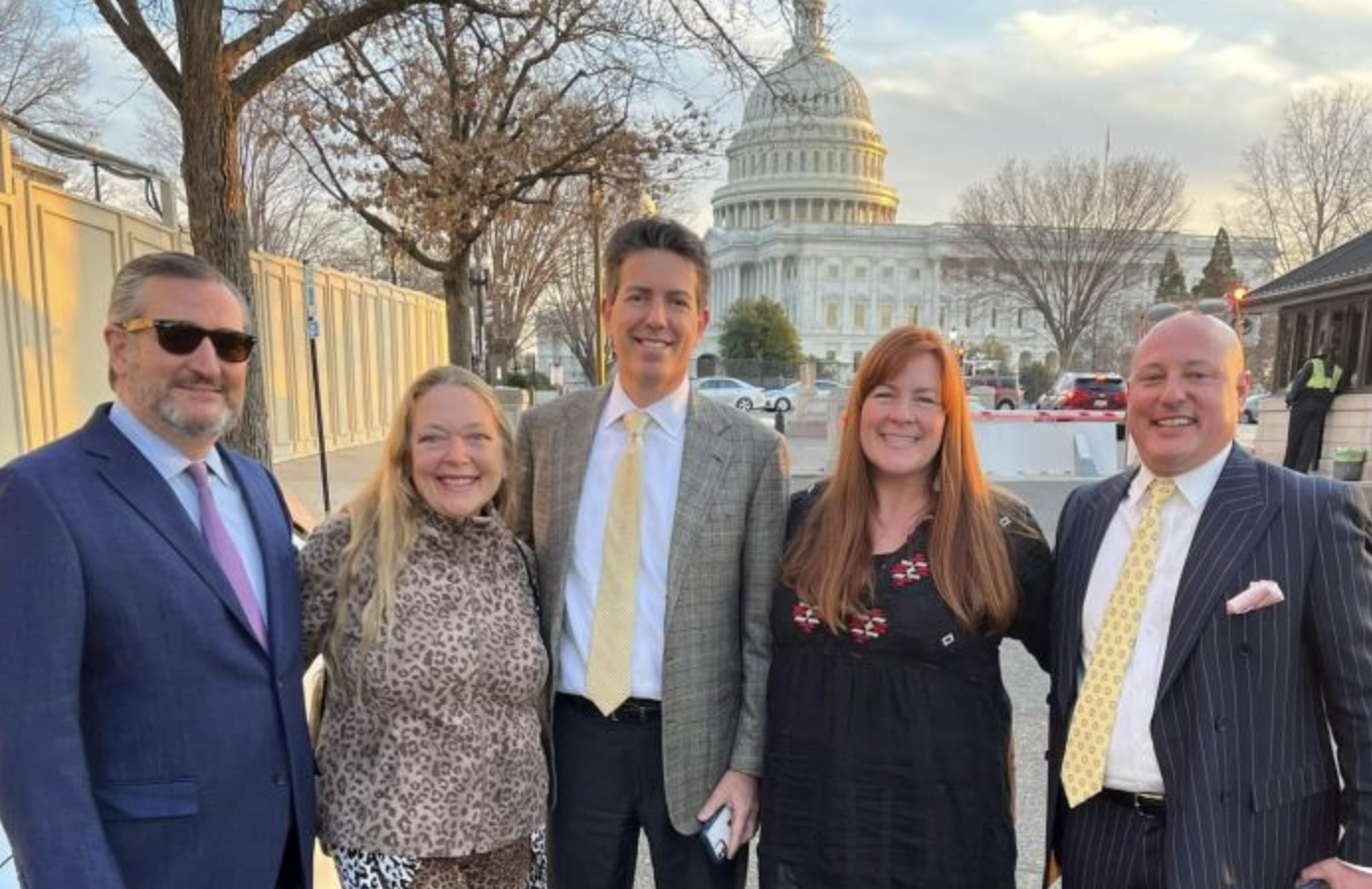 Sen. Cruz with advocates