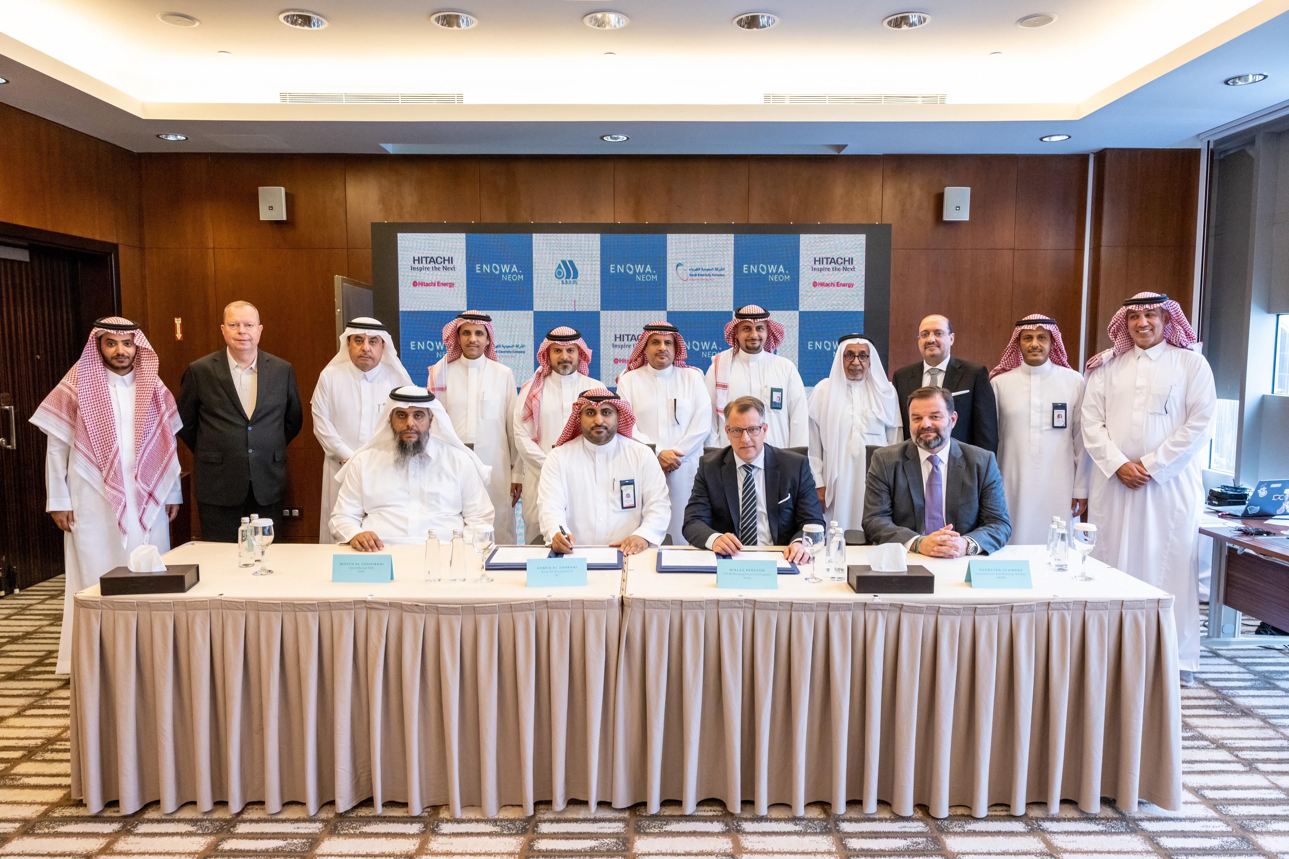 Hitachi Energy signs agreements with ENOWA and Saudi Electricity Company to design and develop the first phase of visionary NEOM region transmission system