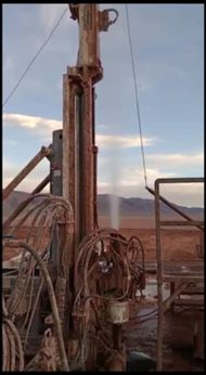 Dec, 2022 Drilling at Pocitos 1