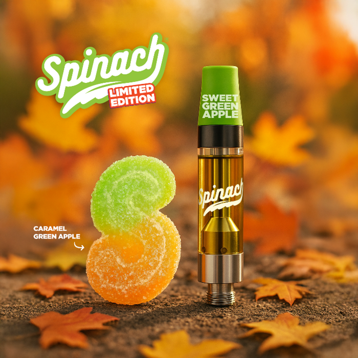 Limited-Edition Spinach® Green Apple-Flavored