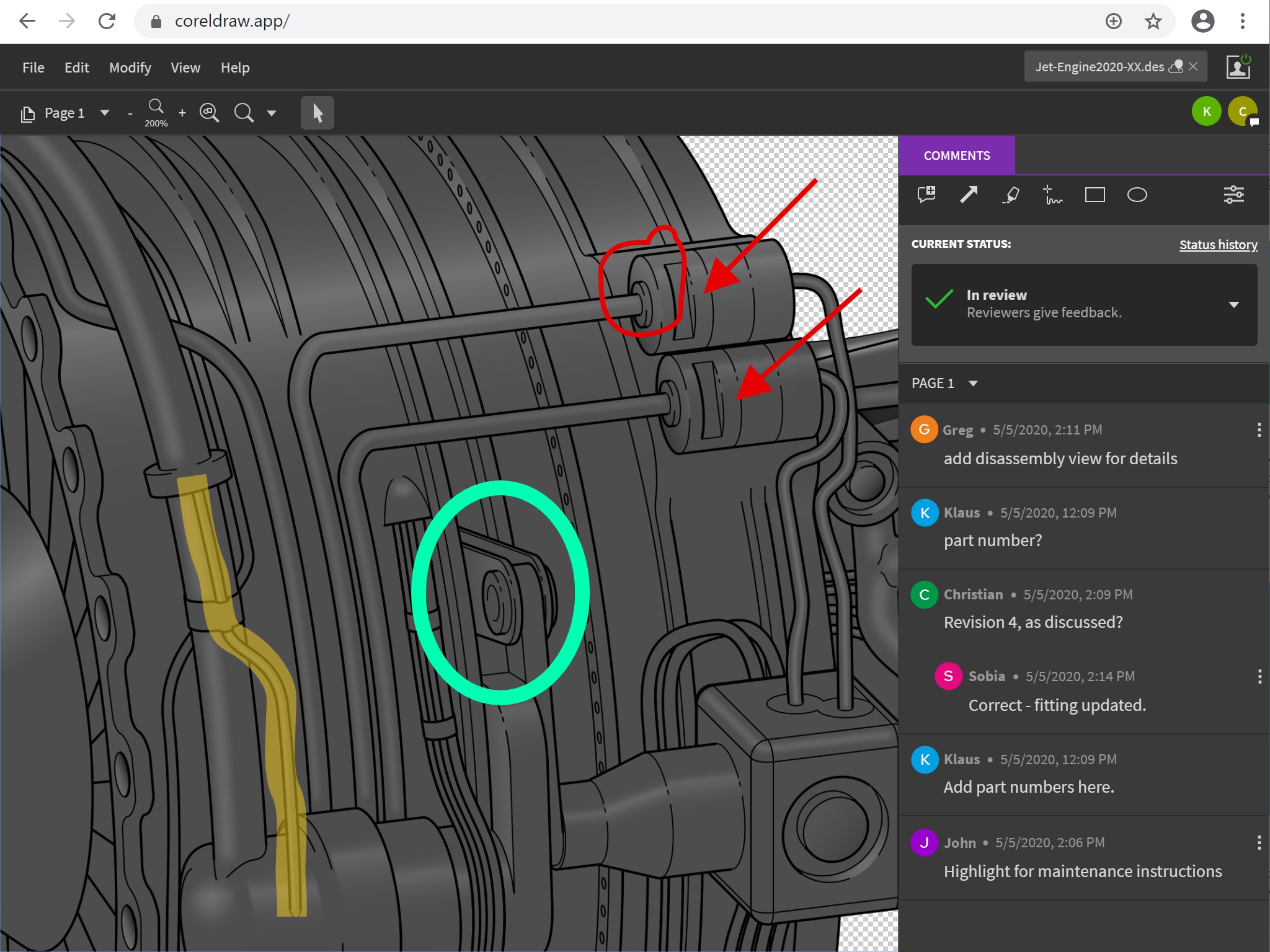 CorelDRAW Technical Suite 2020_Collaboration