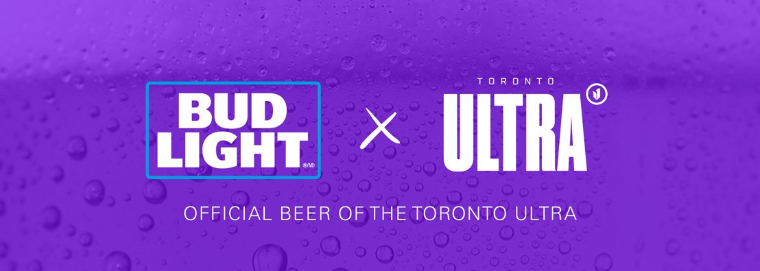 Bud Light becomes the Official Beer of the Toronto Ultra