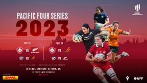 Rugby Canada will host the 2023 Pacific Four Series in Ottawa this July