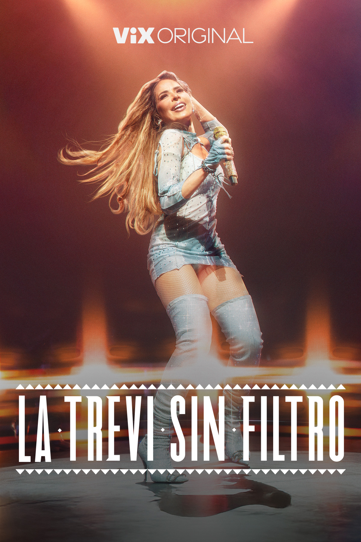 La Trevi: Sin Filtro on ViX keyart