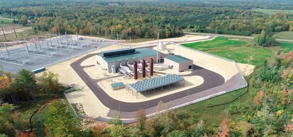 A.J. Mihm power plant in Michigan, USA