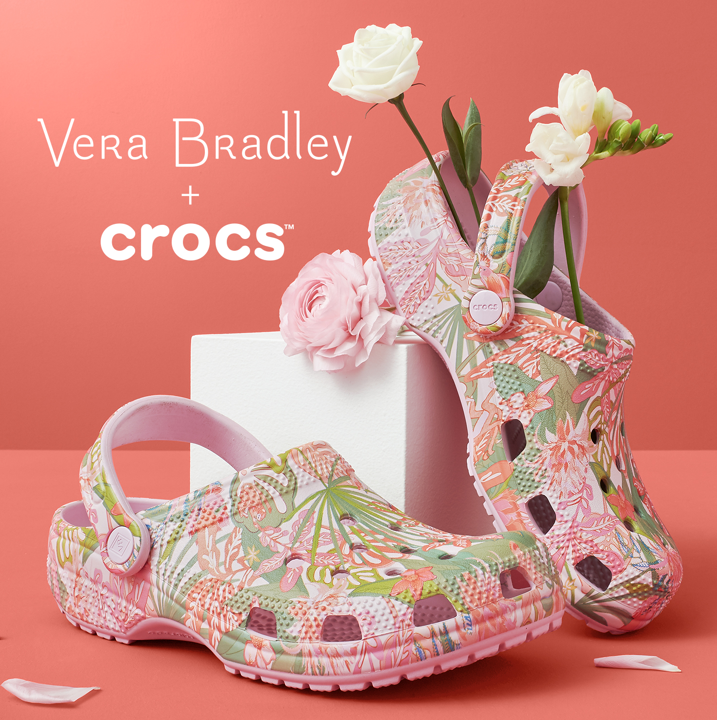 Vera Bradley and Crocs Create New Tropics Inspired Limited Edition