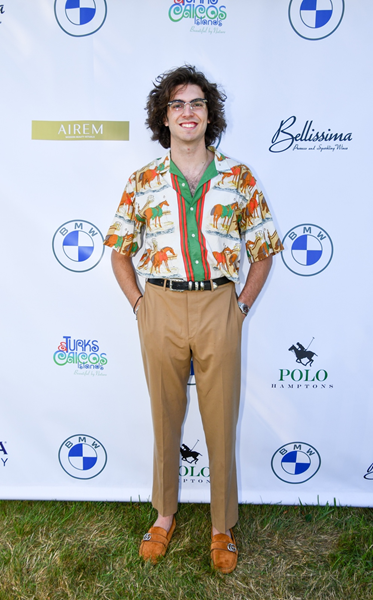 $GSFI Chuck’s Vintage newly appointed visionary Luke Lampsona repping the brand at Polo Hamptons 2021