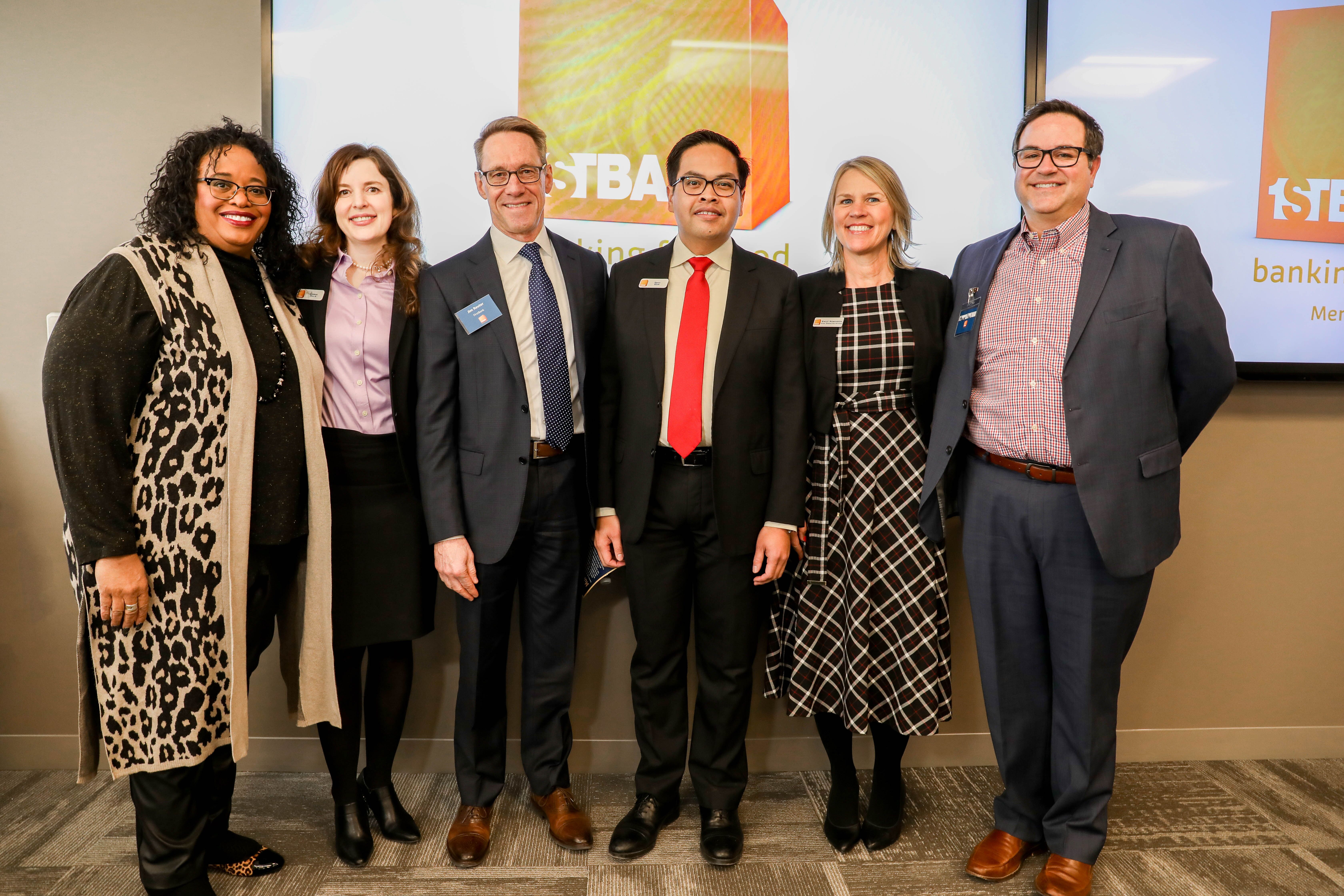 FirstBank hosted the grand opening of its Multicultural Banking Center, where customers can receive banking services in their preferred language and with an understanding of their culture, on Feb. 13. FirstBank's CEO, the Mayor of Lakewood and Former Denver City Council President spoke during the opening ceremony about the power of diversity and inclusion. 

Pictured from left to right: Former Denver City Council President Elbra Wedgeworth, FirstBank Lakewood Market President Amber Hills, FirstBank CEO Jim Reuter, FirstBank SVP of Multicultural Banking Tony Oum, FirstBank COO Emily Robinson and the Mayor of Lakewood Adam Paul. 