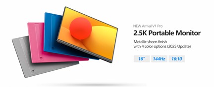 VEOUT’s V1 Pro portable monitor will officially launch on Black Friday