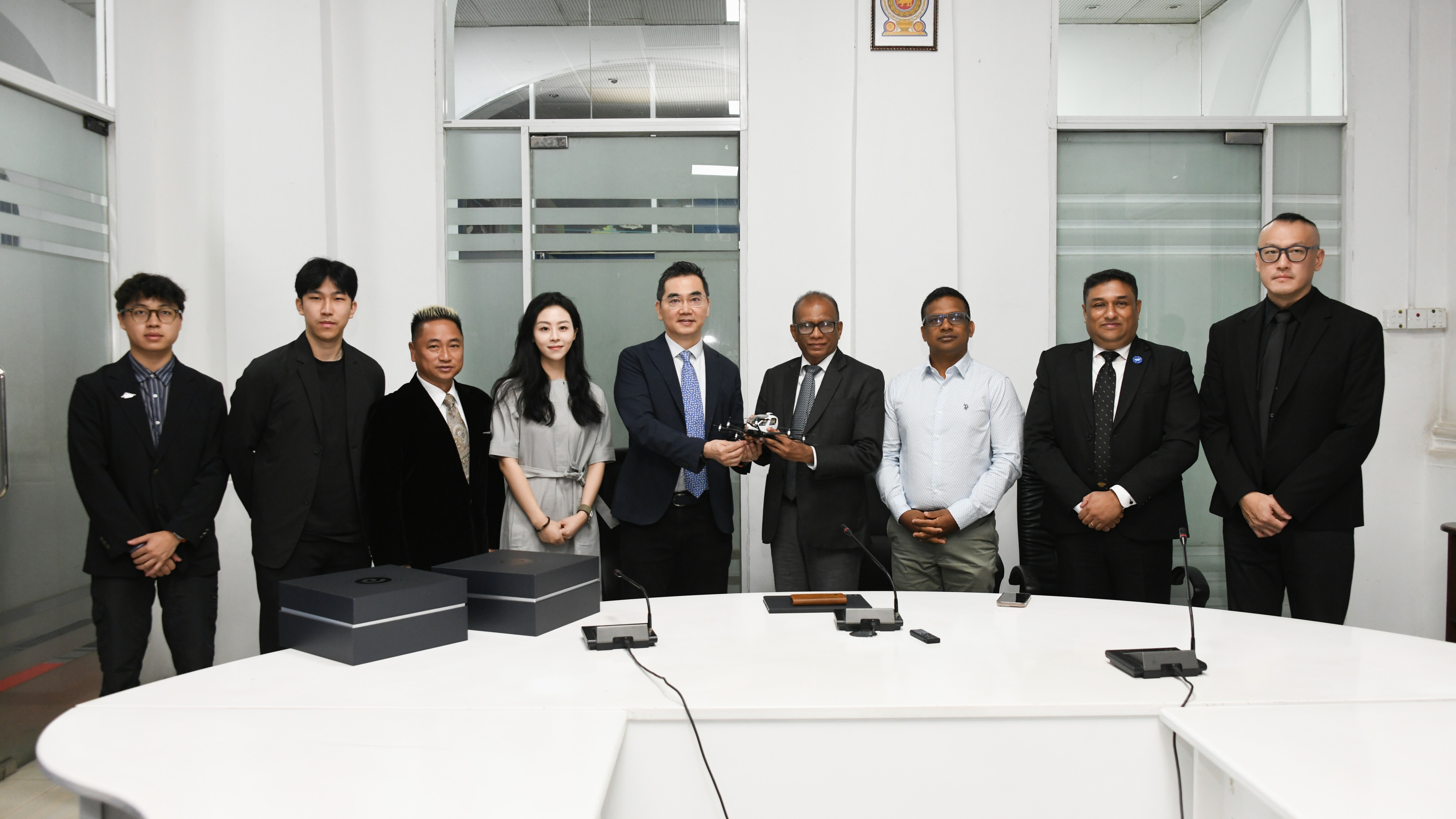 EHang delegation holds technical discussions with Sri Lanka's civil aviation authorities’ officials on the Fast Track Program