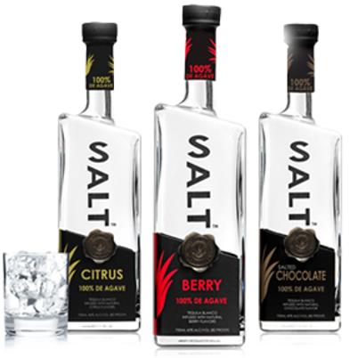 Salt Tequila a naturally flavored 100% blanco agave tequila