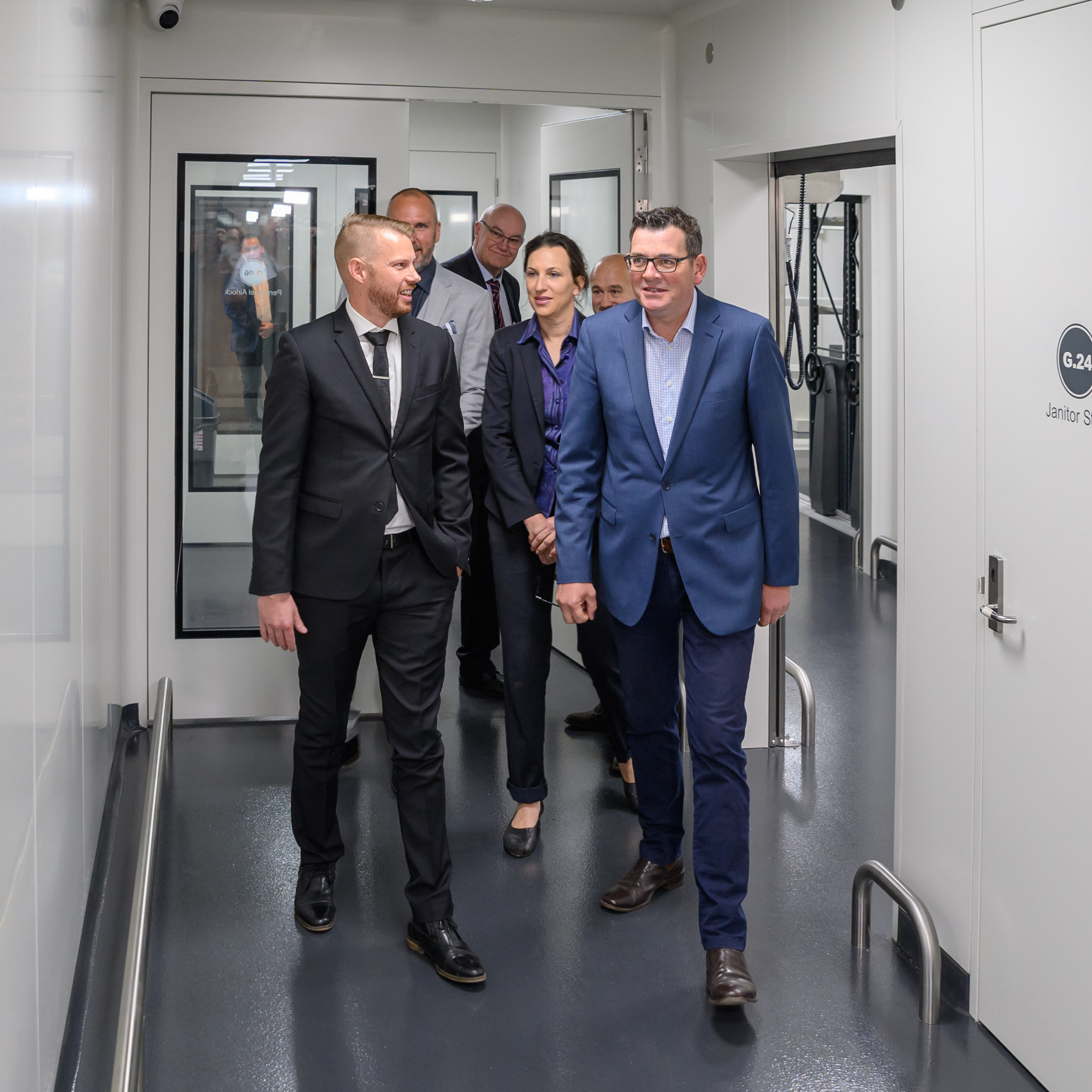 Touring the Facility - MediPharm Labs Australia