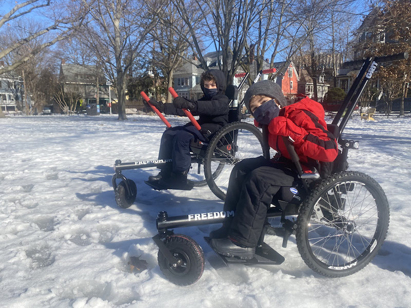 CAF and GRIT Partnership Provides More Outdoor Access and Freedom to Individuals Including the Gift of the First 20 GRIT Junior Chairs on the Market