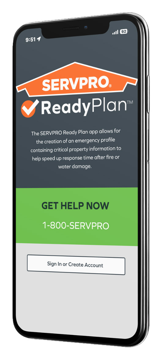 SERVPRO Ready Plan app