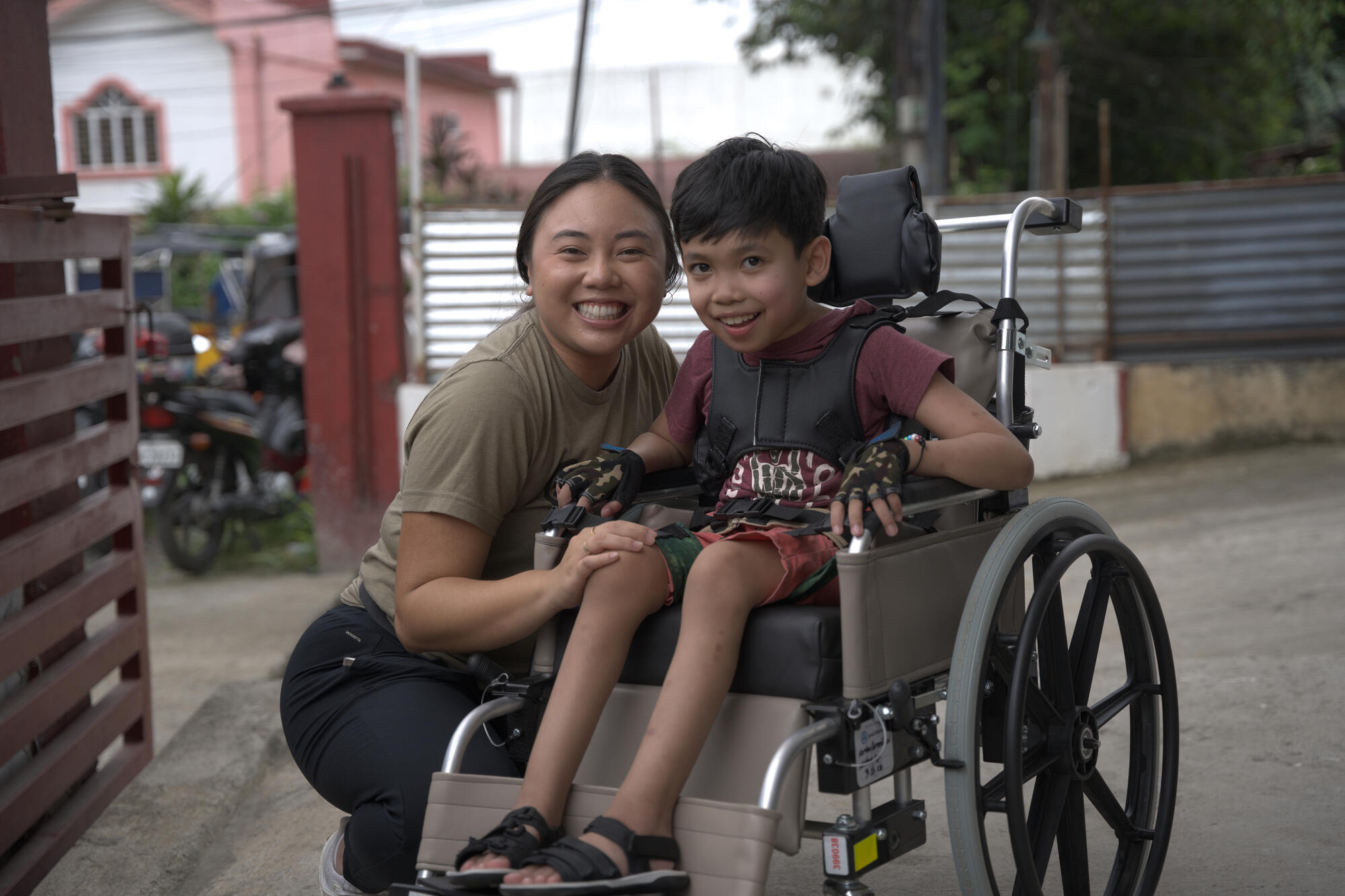 Restored wheelchairs, restored lives