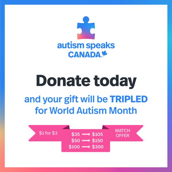 April is World Autism Month
