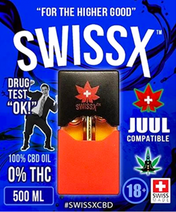 Swissx is now selling e-cig pods and parts for both nicotine extracts and CBD that are compatible with devices made by major makers infringing on its patents. Safety is Swissx' chief concern and all parts are made under the supervision of the vaporizer's inventor, Robert Safari. Find out more at swissx.com