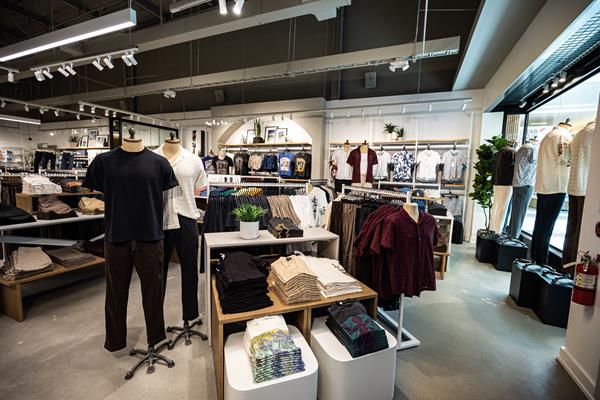 Abercrombie's new "getaway" store in Los Angeles' Del Amo Shopping District