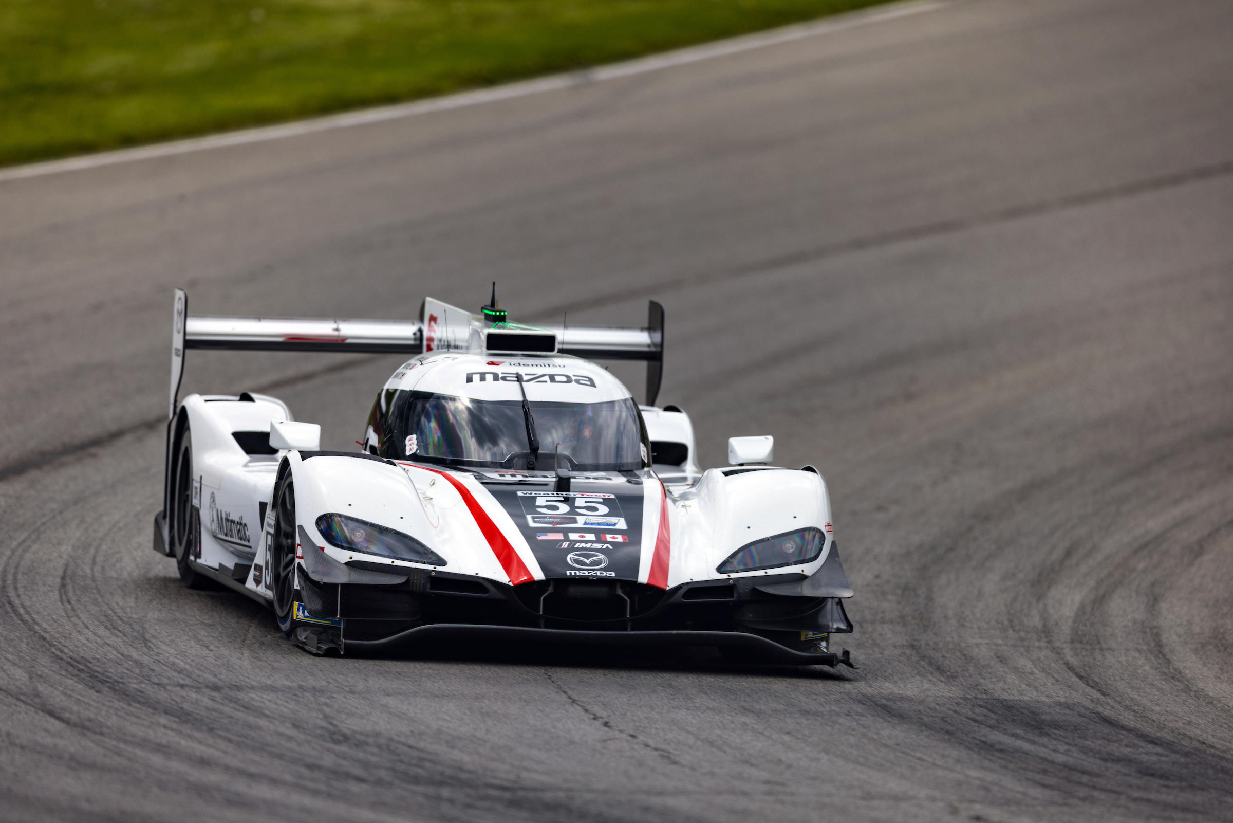 Mazda RT24-P DPI Car N.#55 at Mid-Ohio 2021