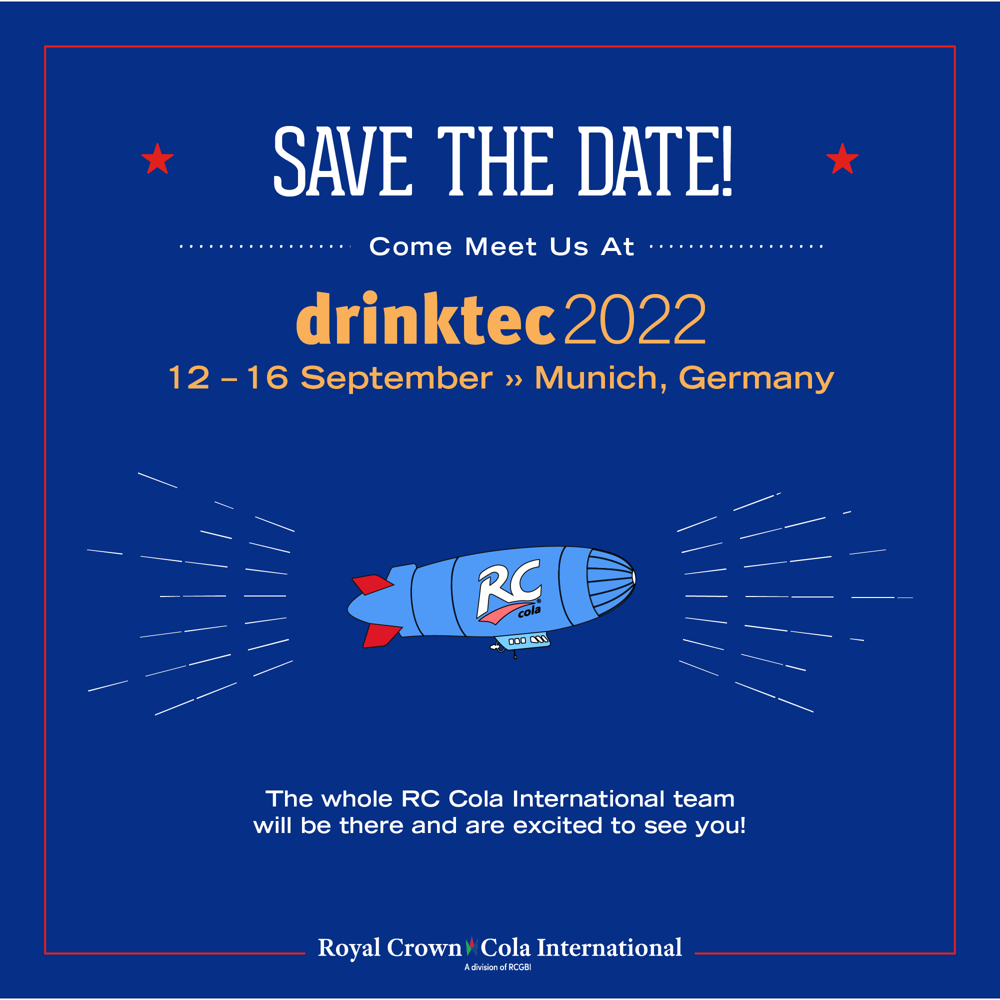 Meet us at Drinktec