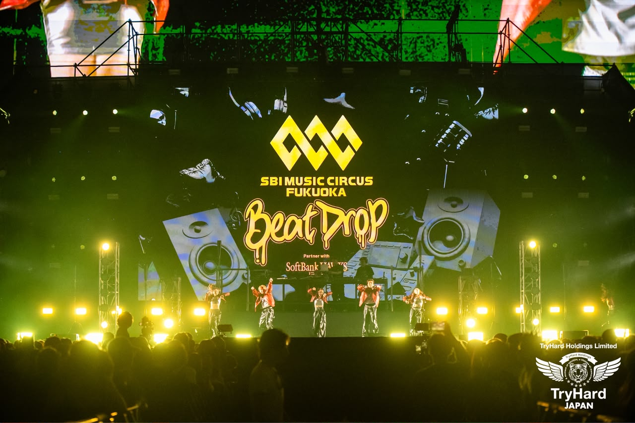 A massive turnout at Mizuho PayPay Dome for the seventh edition of SBI MUSIC CIRCUS FUKUOKA.