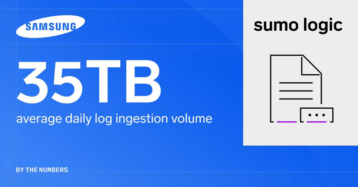 Samsung and Sumo Logic