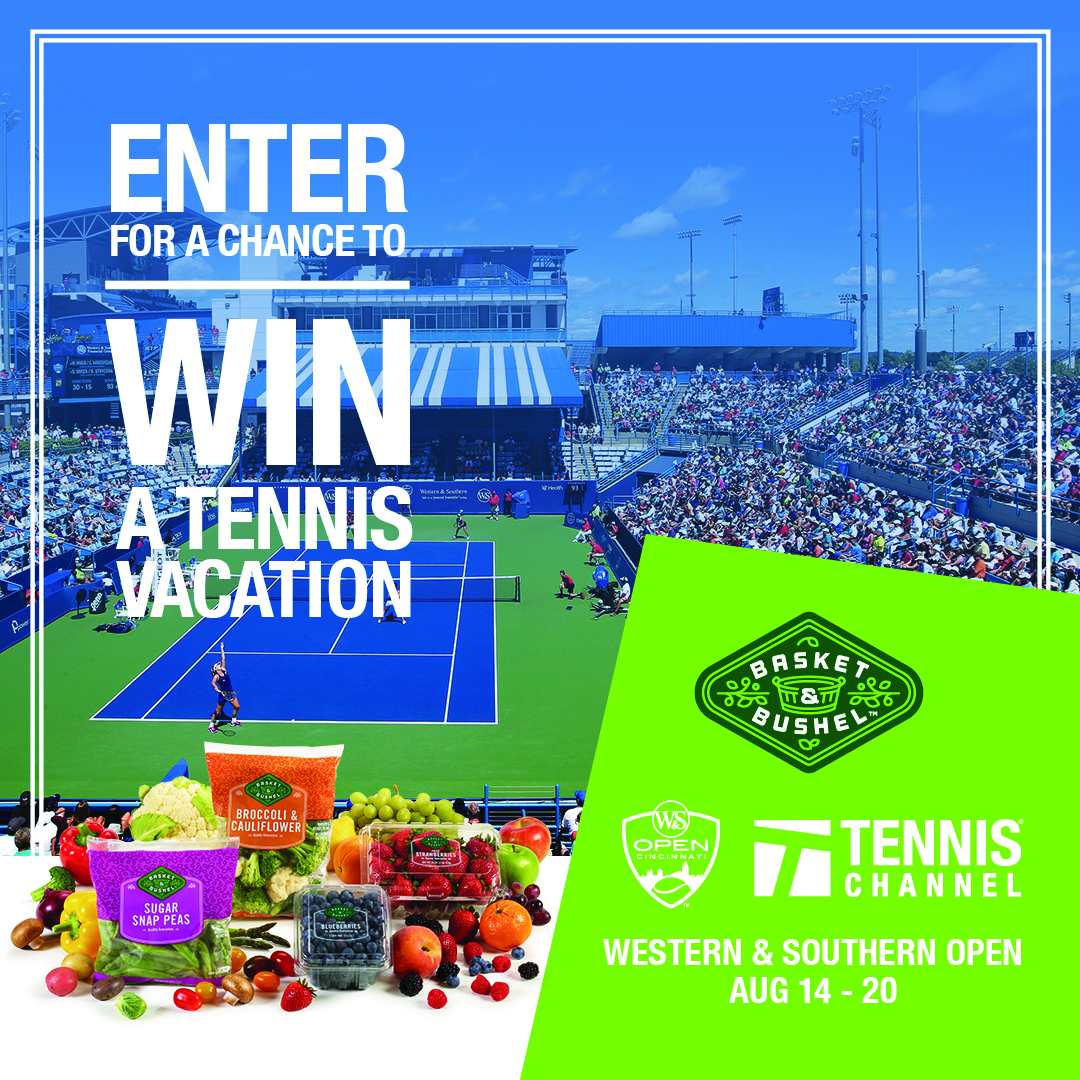 Basket & Bushel partners with Tennis Channel to offer new tennis-inspired recipes, vacation giveaway