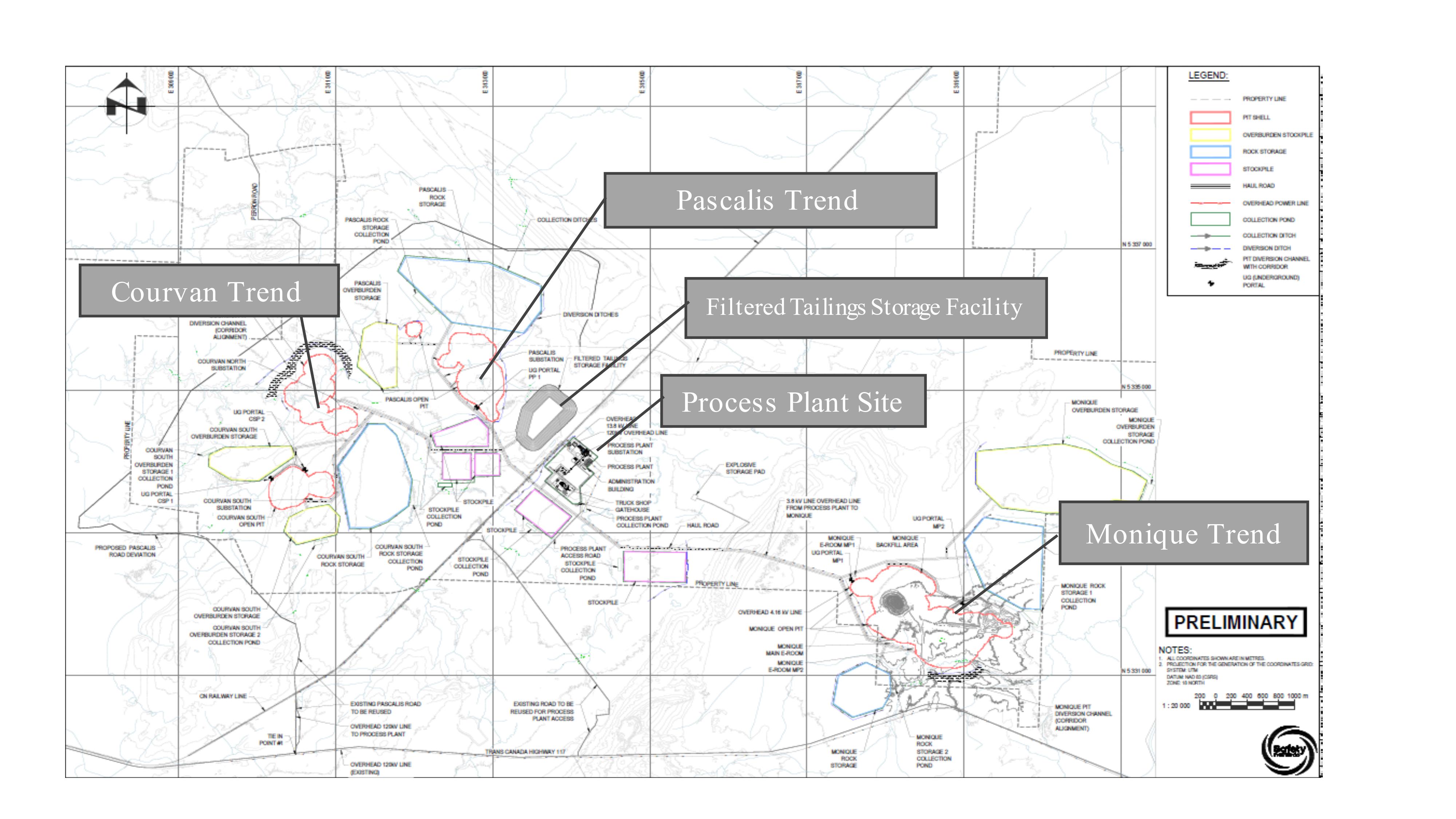 Figure 3: Novador Project Site Layout