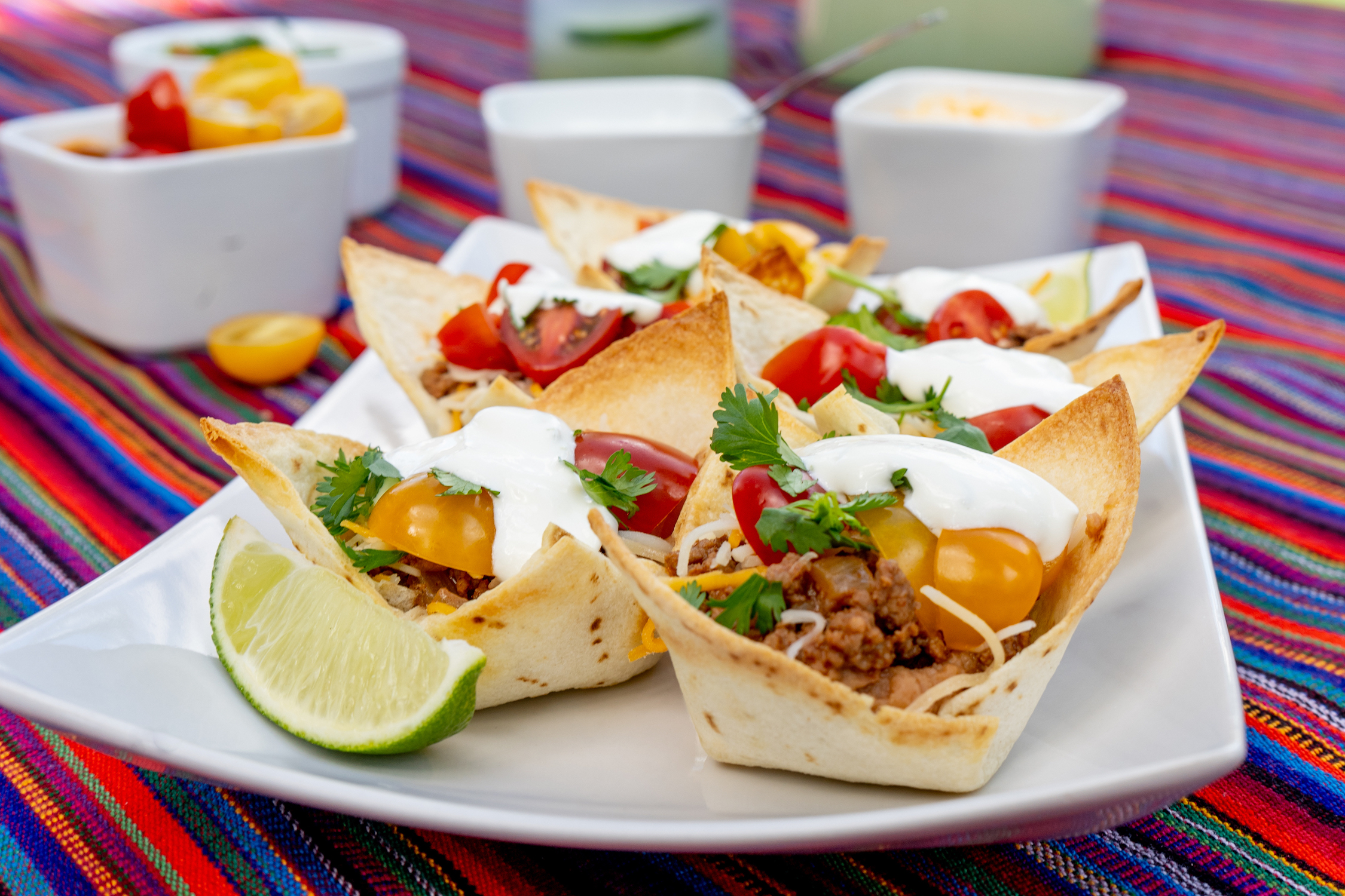 Beef Tostada Bowl