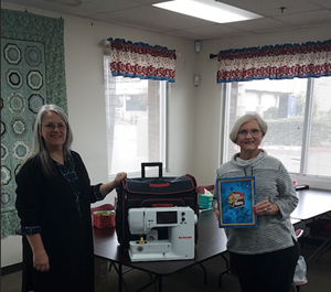 Price is Right Winner of BERNINA 475 Quilter Edition