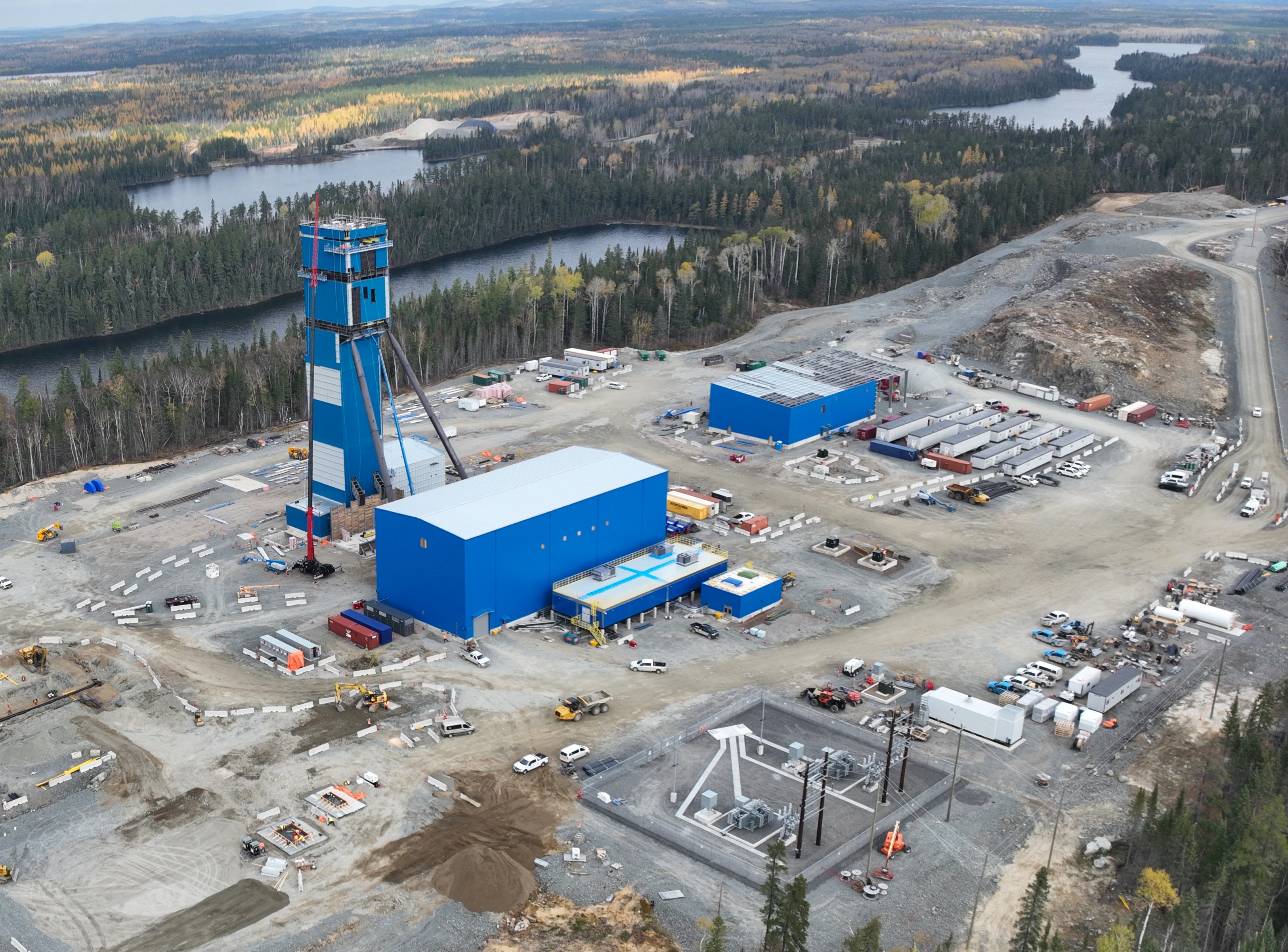 Shaft site area - October, 2023