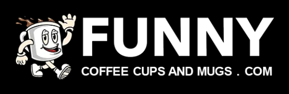 Funny Coffee Cups and Mugs Logo.png