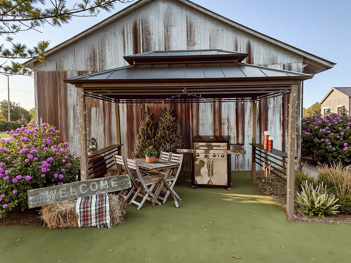 Sunjoy Grill Gazebo PR4