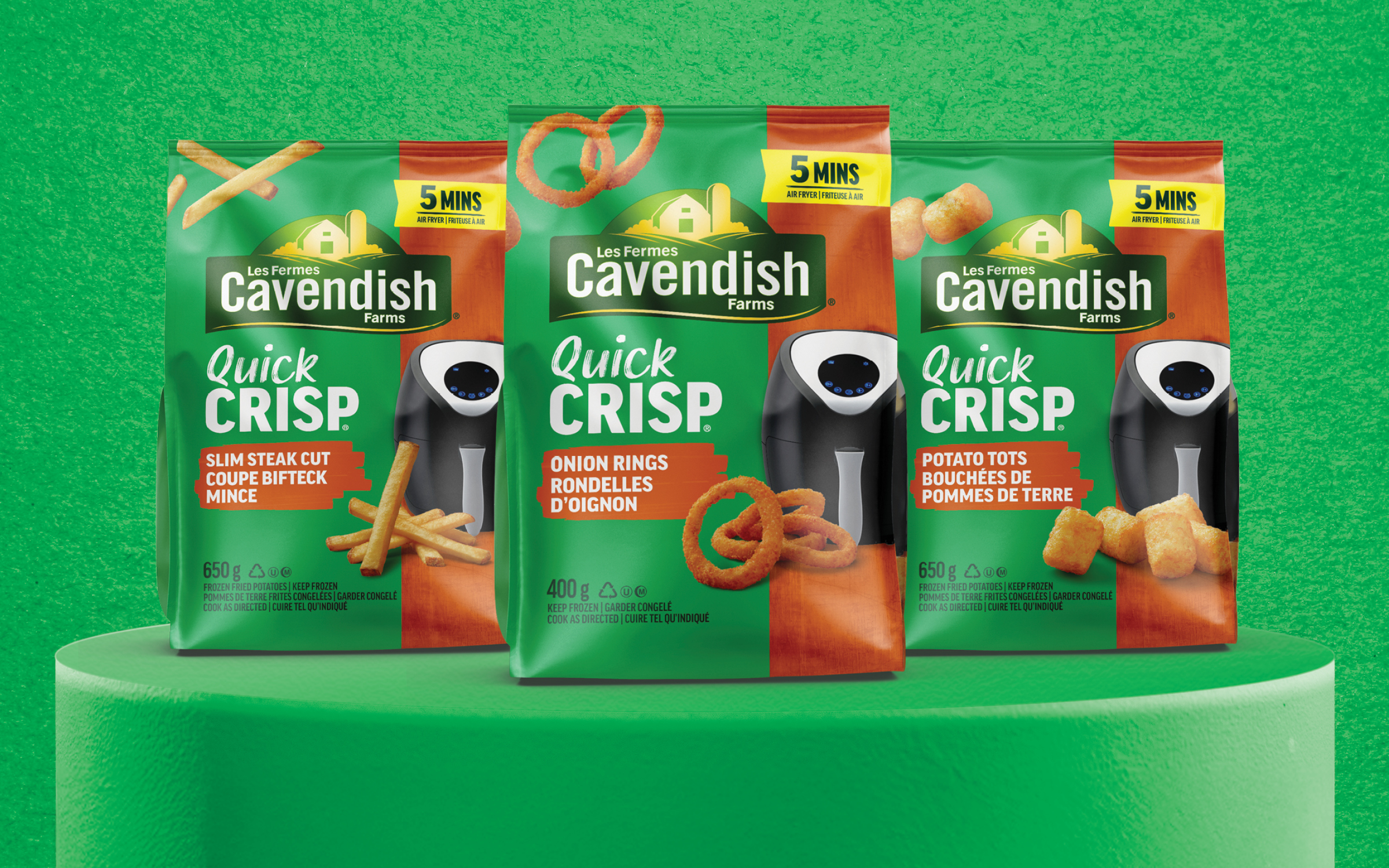 Cavendish Farms Quick Crisp product lineup