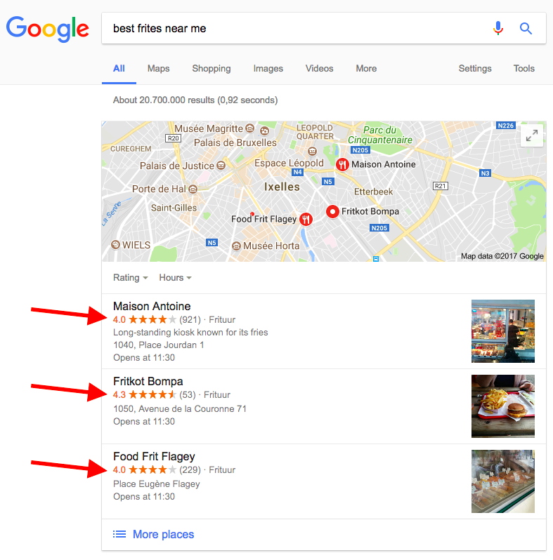 The Goal is To Rank on Google Maps 3 Pack Results!