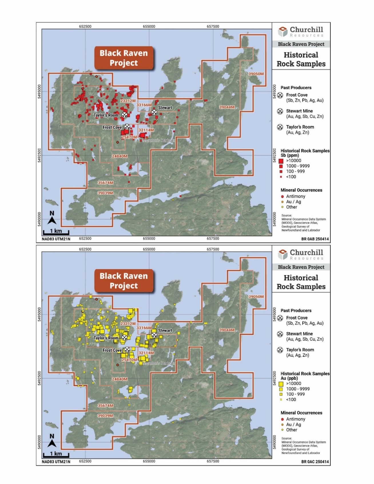 CRI Enters Into Binding LOI to Acquire Black Raven Past-Producer Antimony-Gold Property, NL