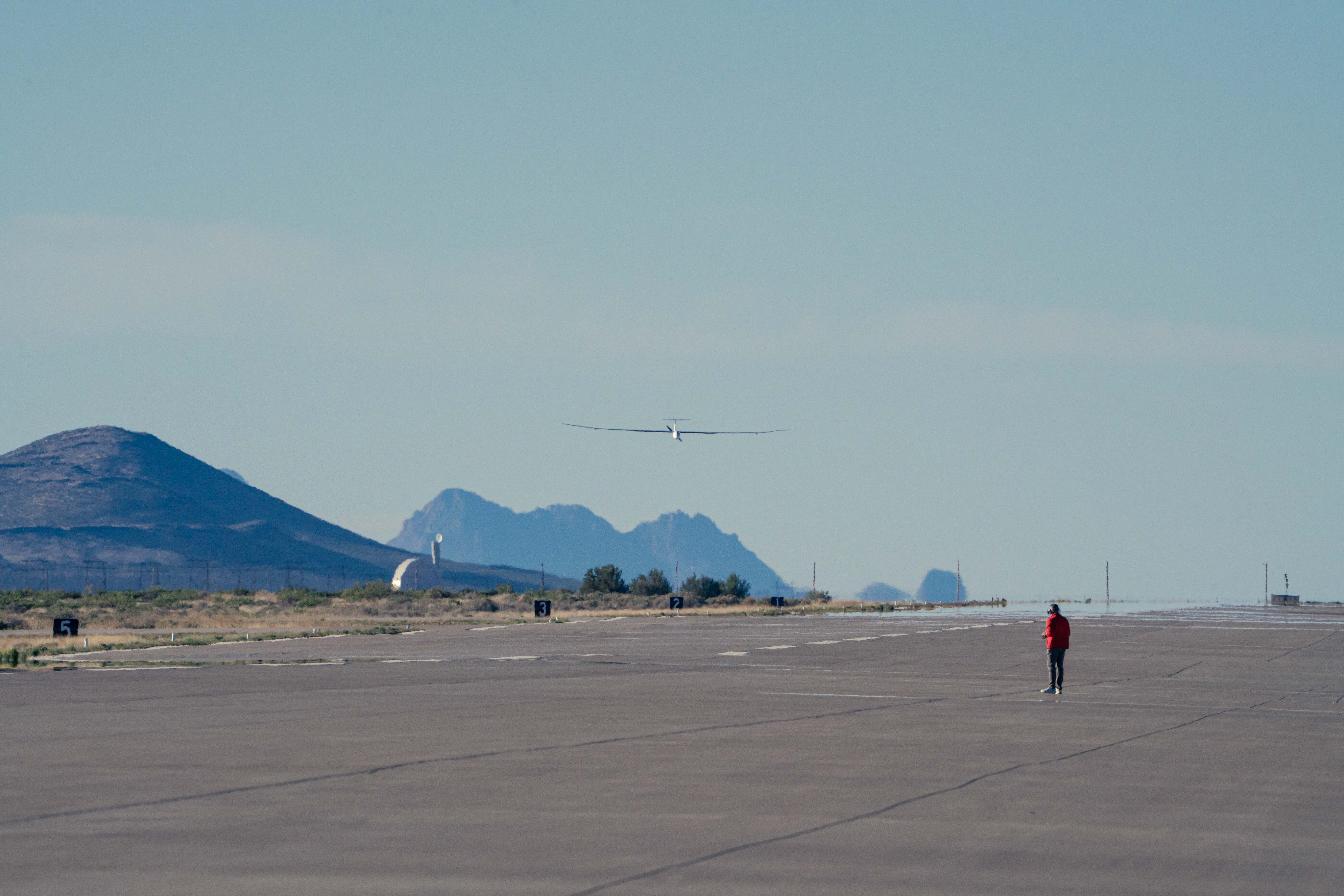 DARPA drone landing