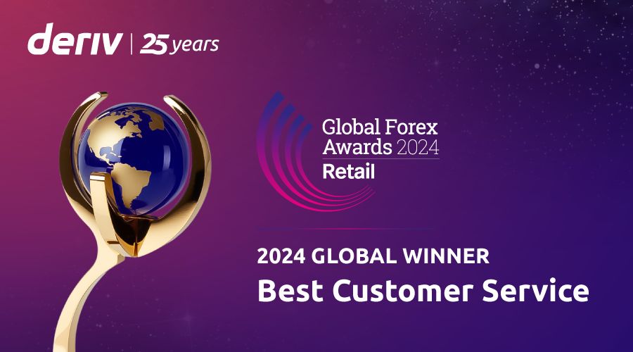 ‘Best Customer Support’ : le prix du Global Forex Awards qui honore Deriv