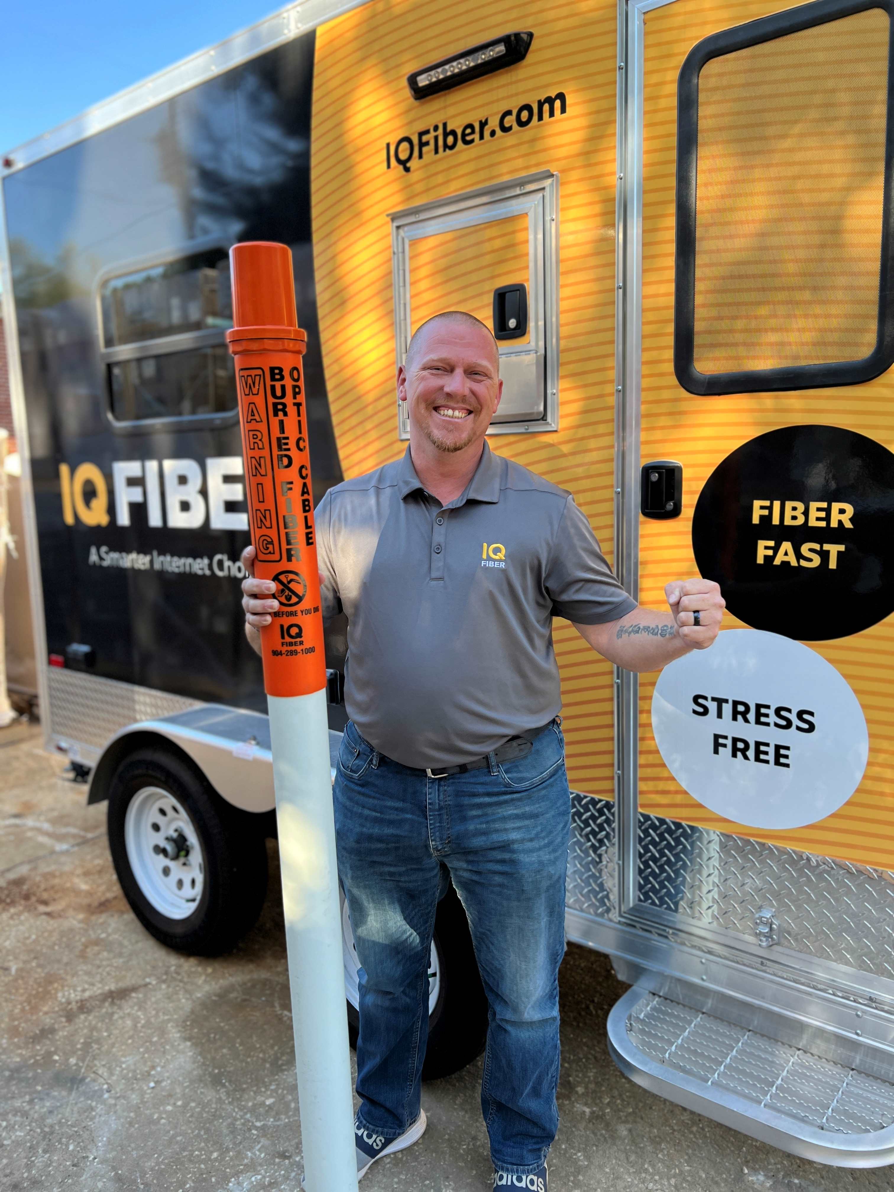 IQ Fiber's 100% fiber-optic internet network is the fastest, most reliable and most responsive internet in Jacksonville.