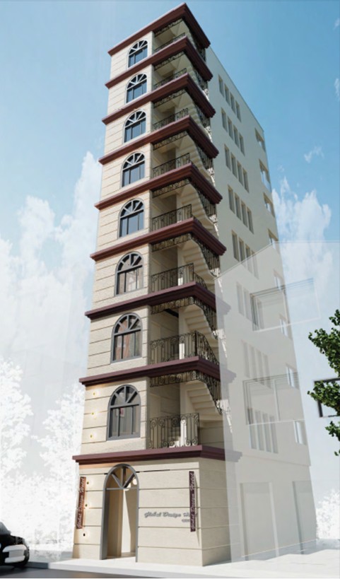 Exterior Design of Global Design Premium Ginza