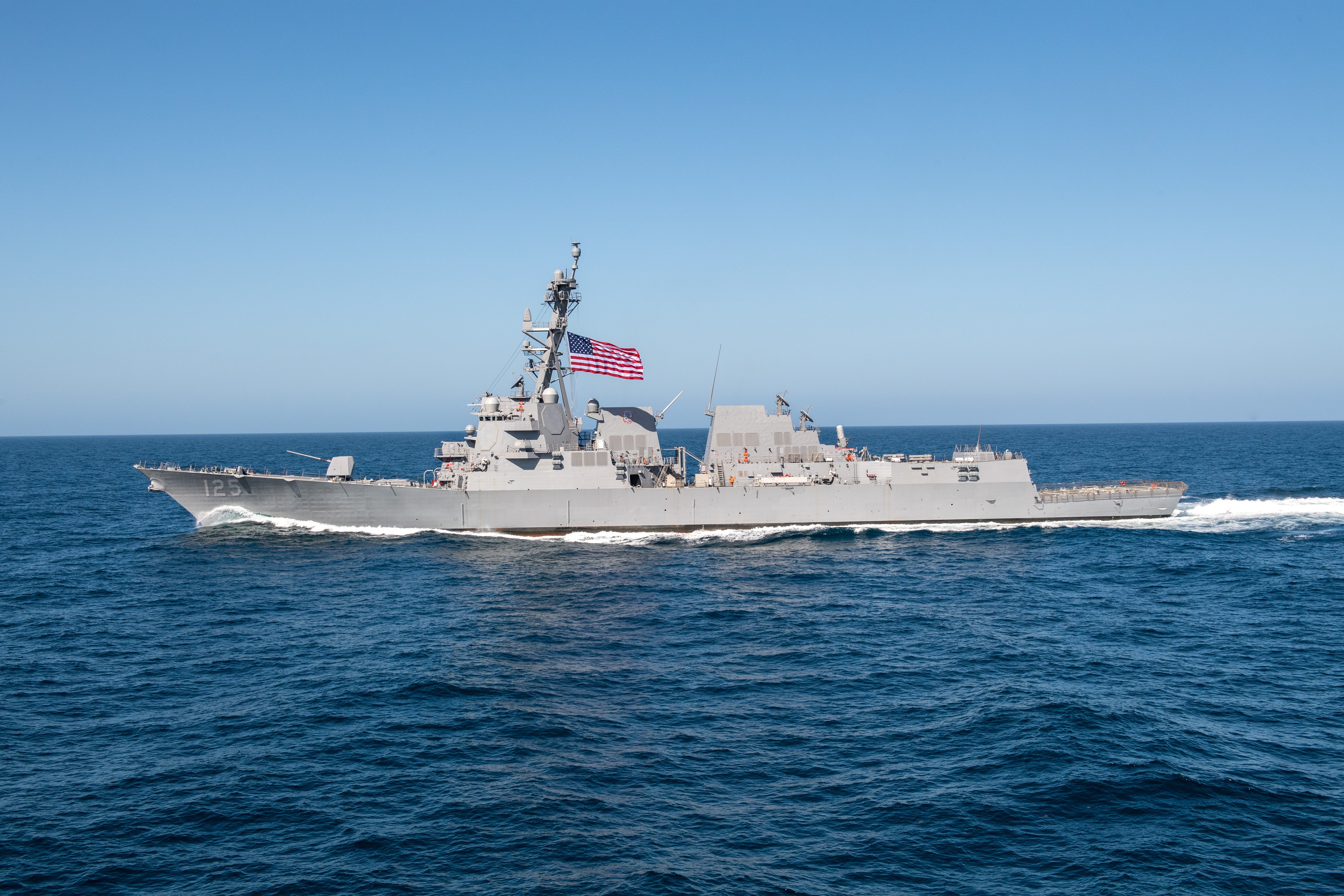 DDG 125_sea trials_bravo5