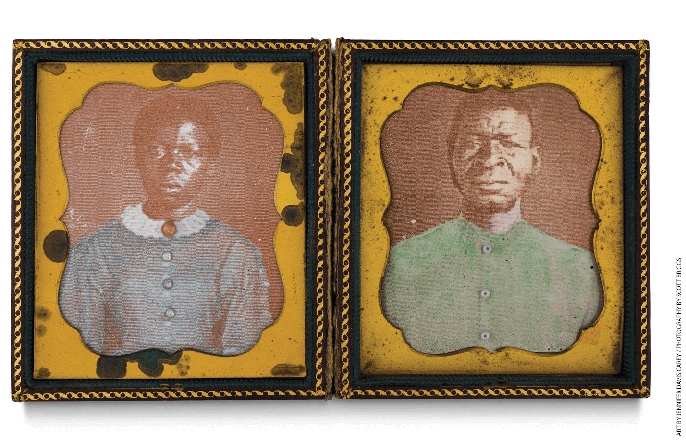 Drana and Jack. 

Learn more about this art: https://www.educationnext.org/teaching-about-slavery-forum-guelzo-berry-blight-rowe-stang-allen-maranto/#art
