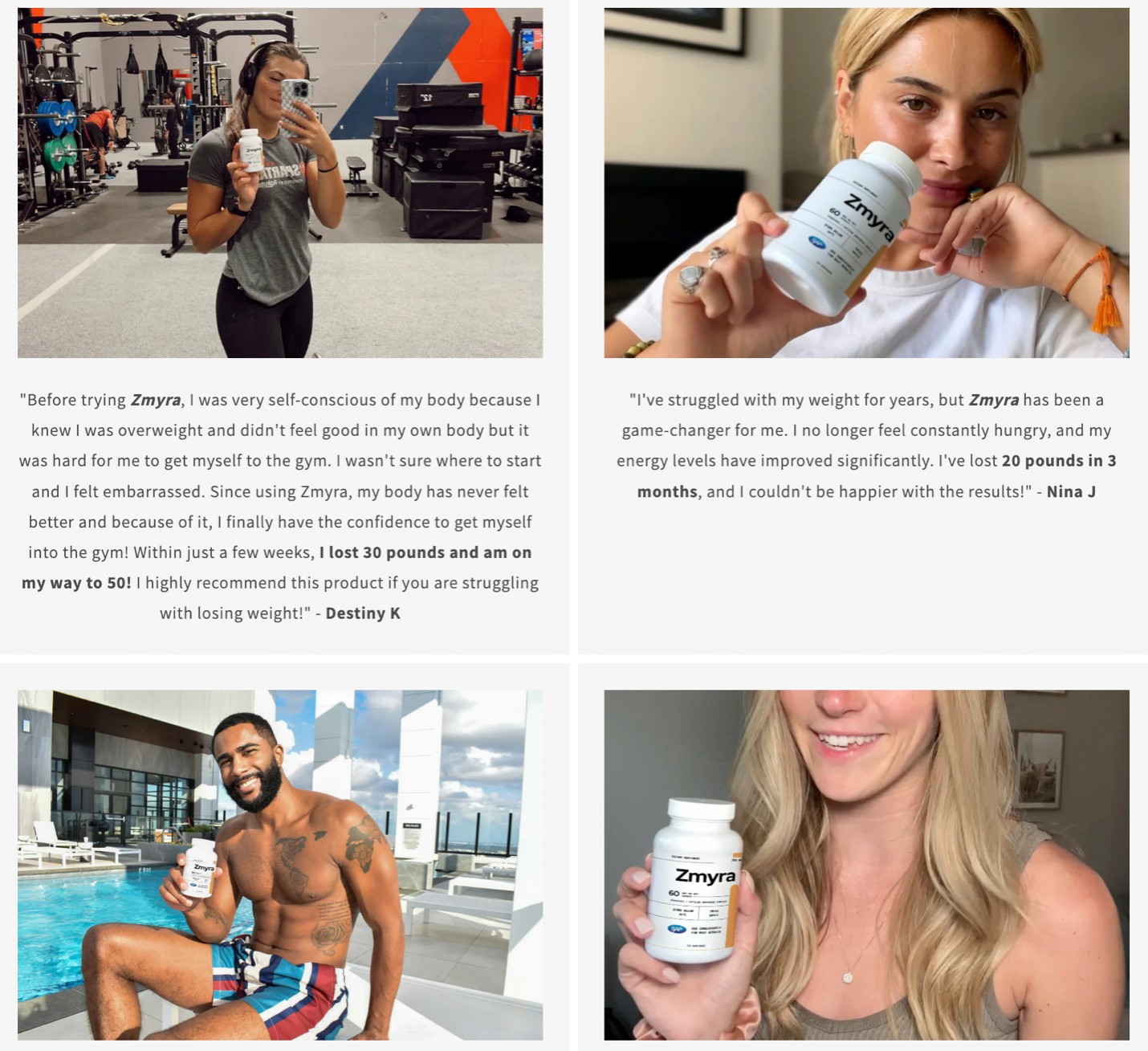 Zmyra Customer Reviews