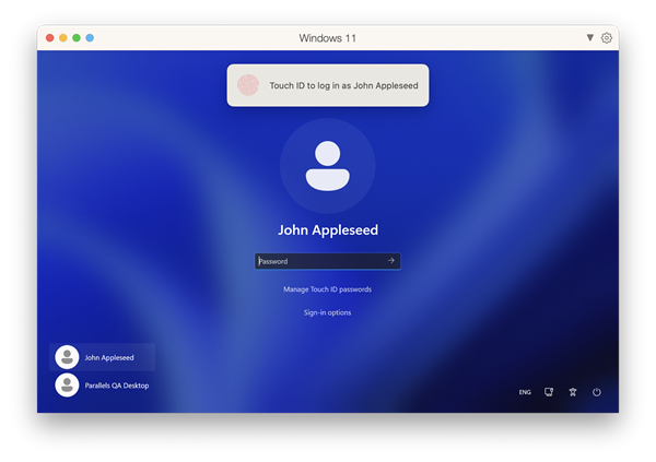 Parallels Desktop 19 for Mac brings Mac Touch ID integration