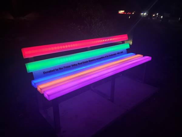 FVREB Centennial Bench Unveiling