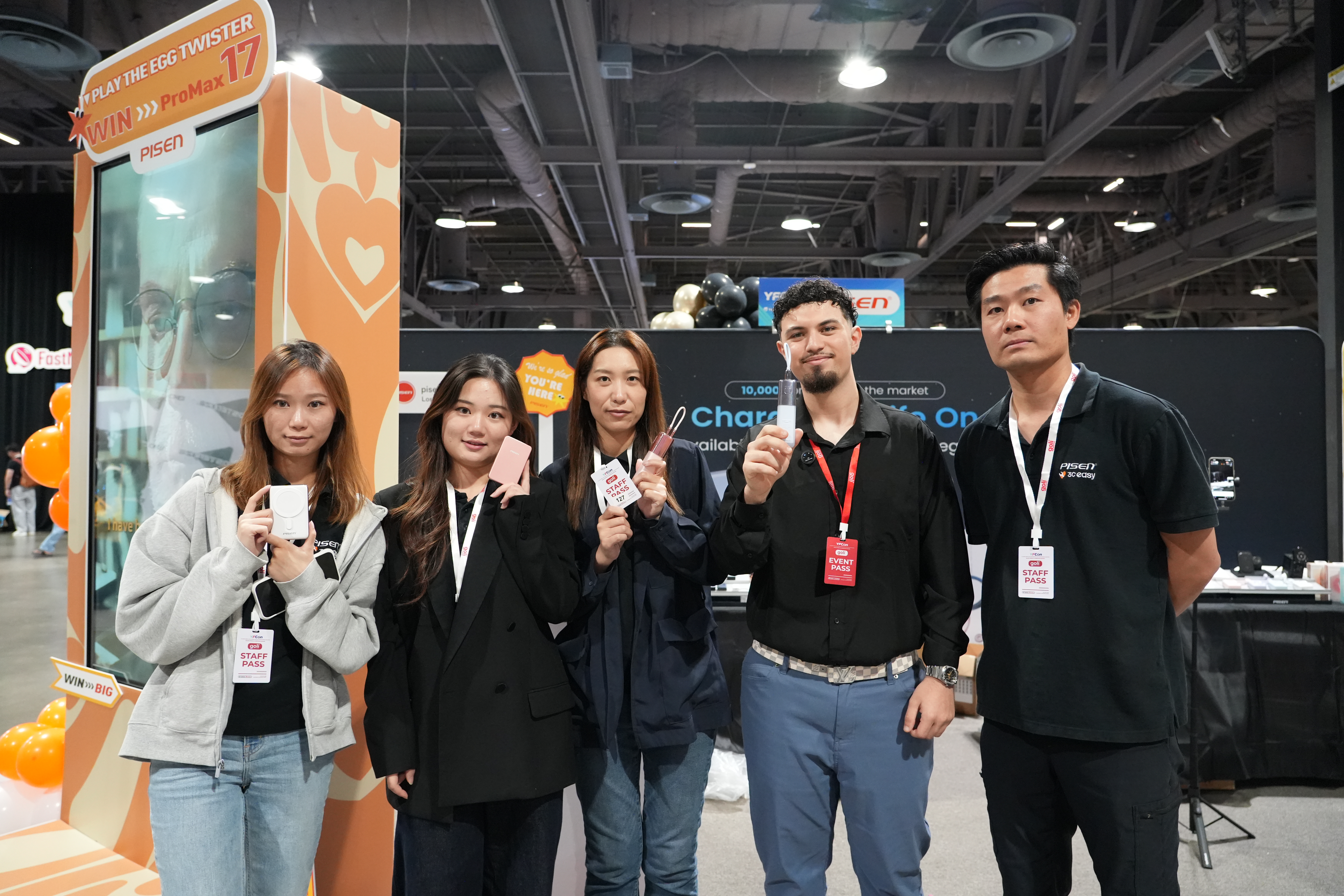 The Pisen team at YFCon 2025