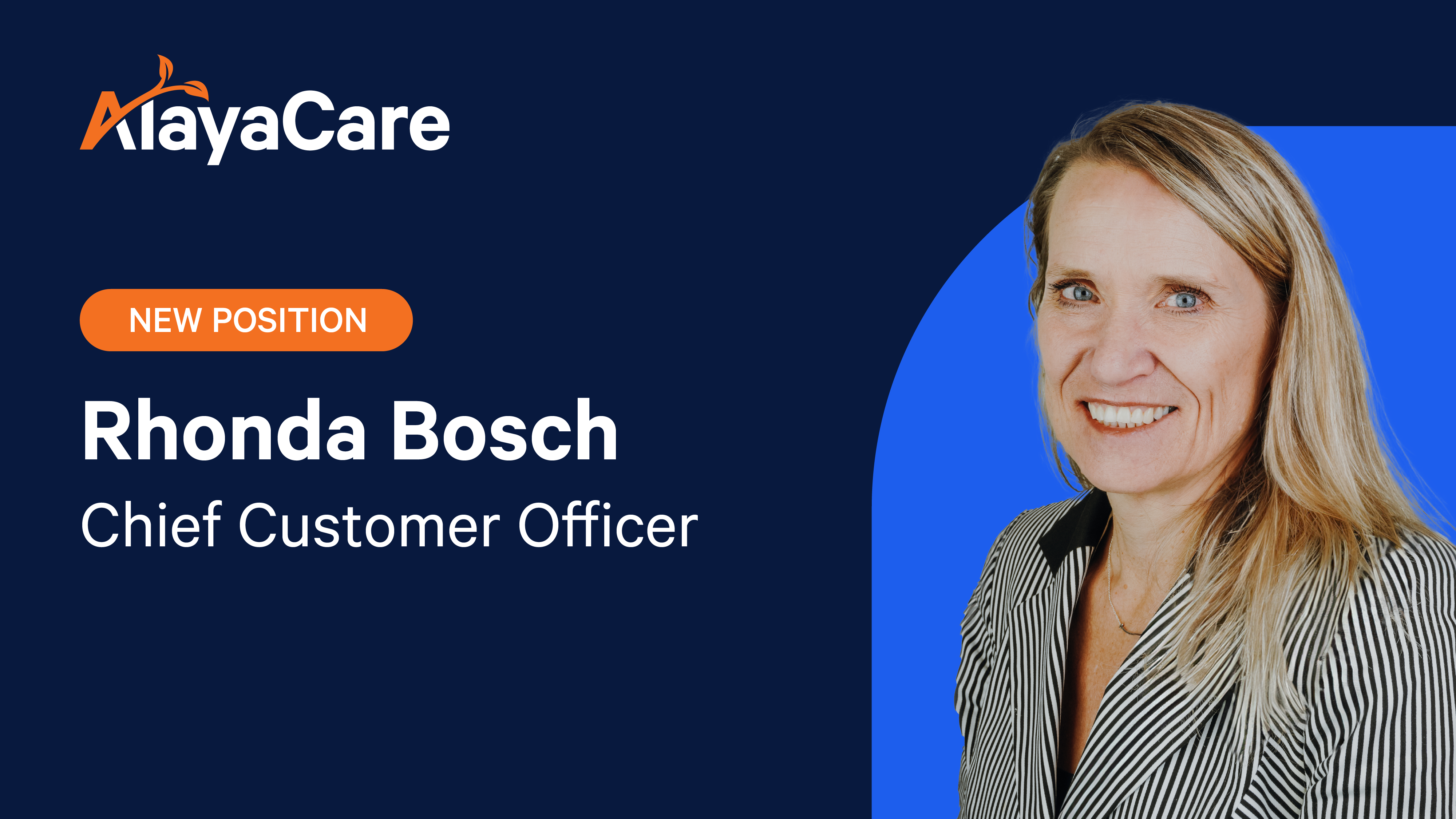 Rhonda Bosch Chief Customer Officer