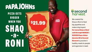 Shaq-a-Roni Pizza Canada