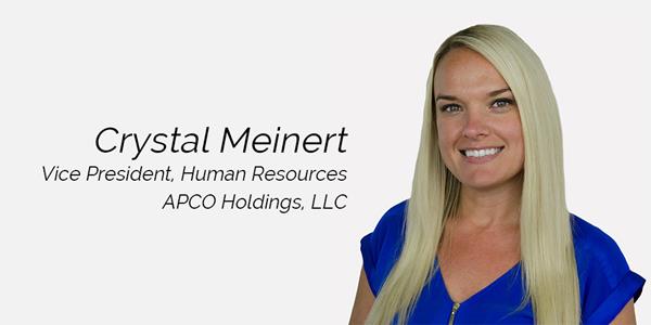APCO Holdings, LLC, Promotes Crystal Meinert to Vice President, Human Resources