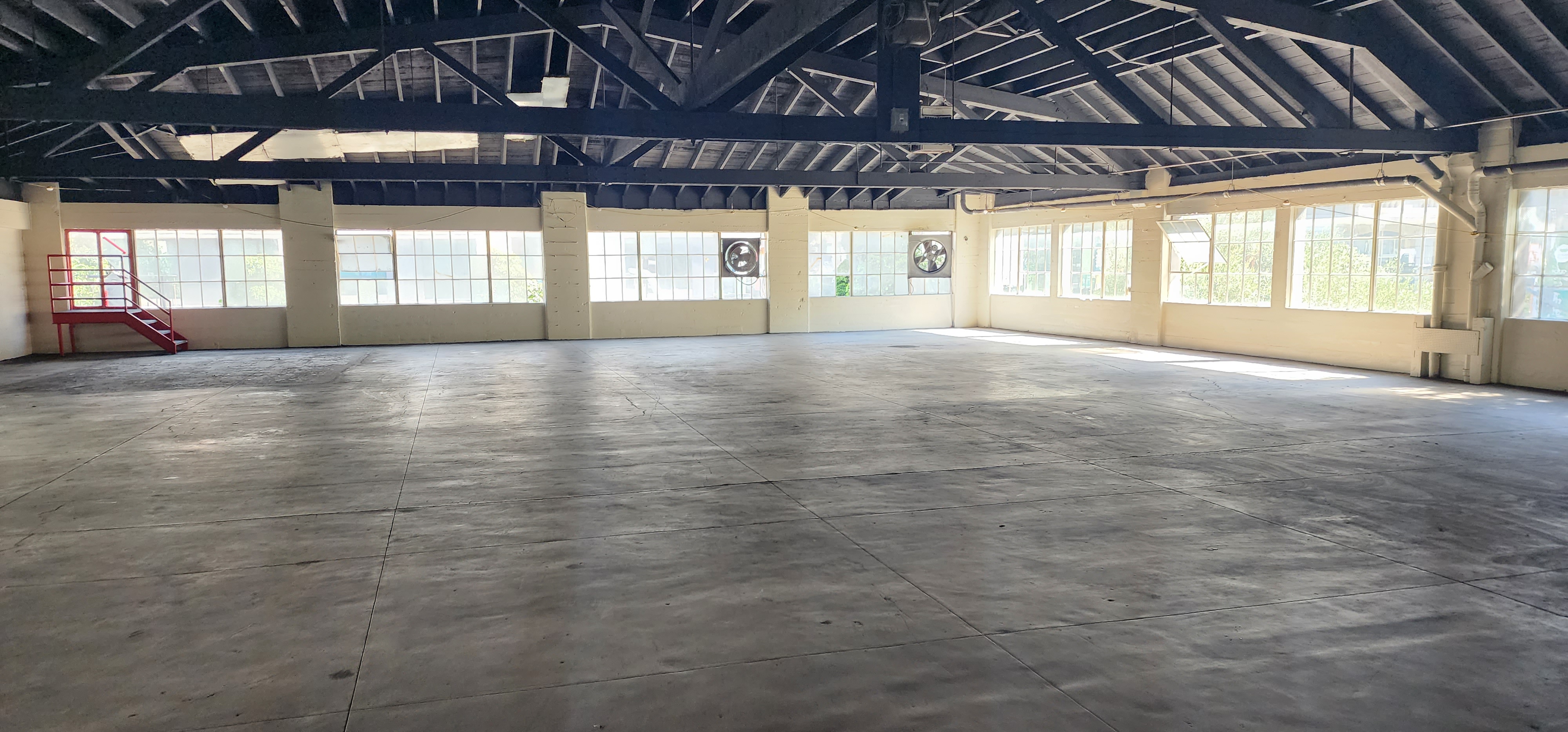 A view inside 1700 Pine Street, San Francisco where Voltera is building an EV charging facility